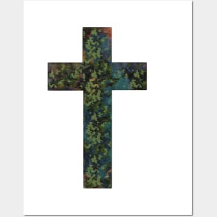 Christian Faith Cross Posters and Art